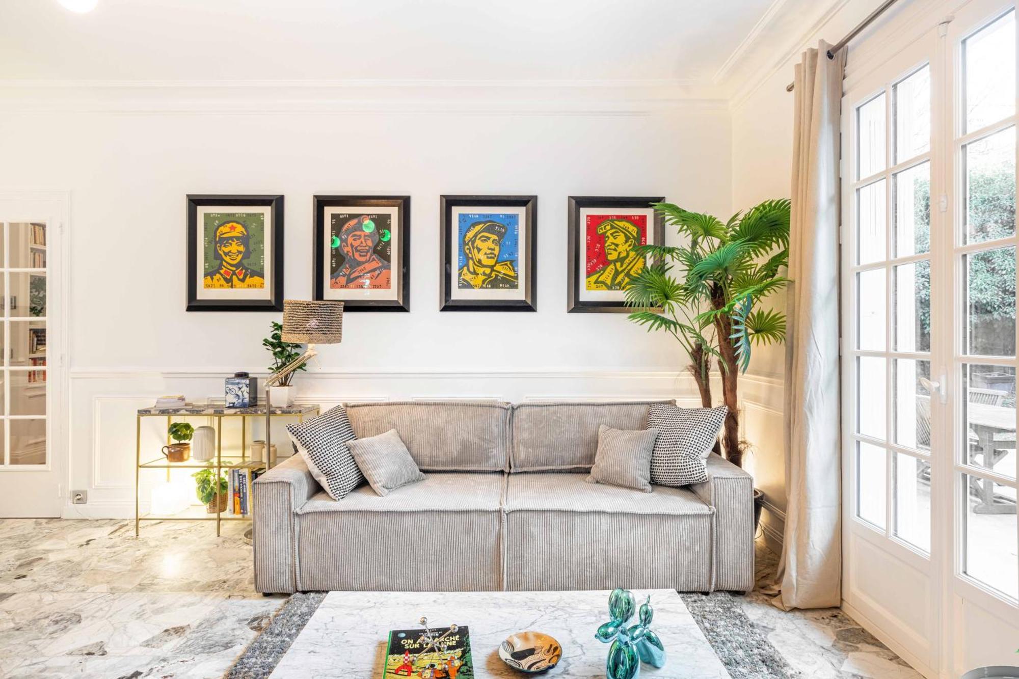 Grand & Classy Apartment With Private Garden, Villa Des Ammonites Meudon Exteriér fotografie